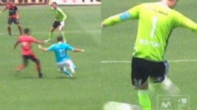 Sporting Cristal vs. Melgar: Diego Penny y el 'blooper' que casi le cuesta gol a 'rimneses'