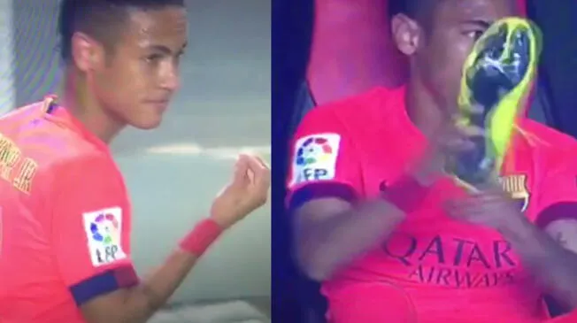 Sevilla vs. Barcelona: Neymar se molestó al ser cambiado por Luis Enrique