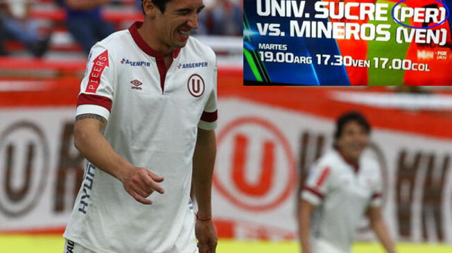 Universitario: Fox Sports volvió a confundir a 'cremas' en Copa Libertadores