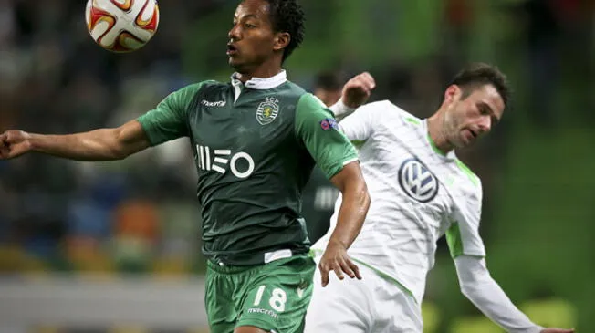 André Carrillo juega en Sporting de Lisboa desde el 2011.