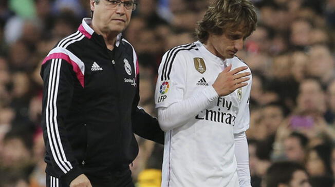 Luka Modric juega en el Real Madrid desde 2012 tras llegar procedente del Tottenham.