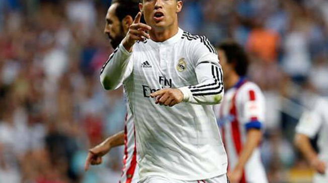 Cristiano Ronaldo es el máximo goleador de la Liga BBVA con 39 tantos.