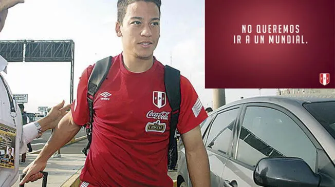 Selección Peruana: Christian Benavente se unió a campaña de intriga de la FPF