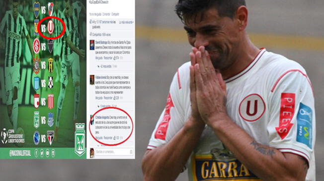 Universitario volvió a ser confundido con equipo boliviano en Copa Libertadores