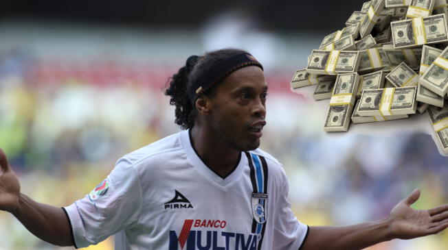 Ronaldinho está en la mira de Cruzeiro que desembolsaría 331 mil 700 dólares al mes
