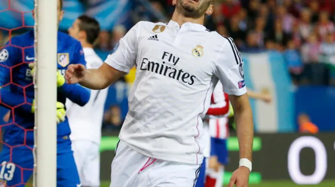 Karim Benzema ha anotado 6 goles en la presente Champions League.