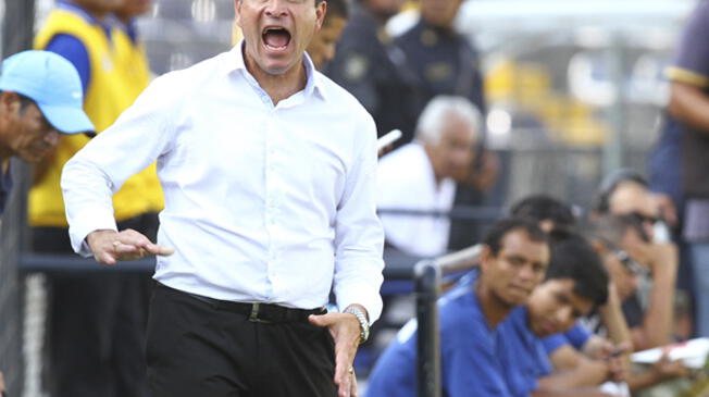 Guillermo Sanguinetti dirige a Alianza Lima desde comienzos de 2014.