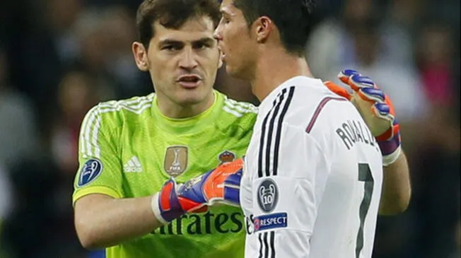 Iker Casillas y Cristiano Ronaldo son dos de los capitanes del Real Madrid.