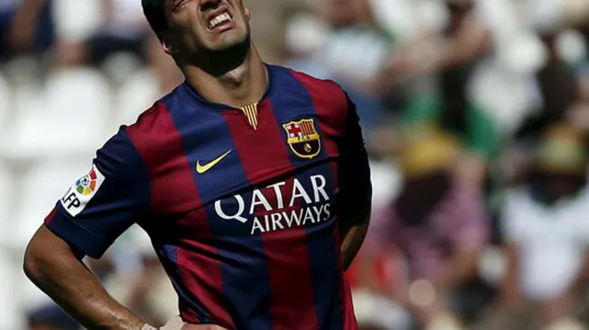 Luis Suárez está lesionado se perdería la final de la Champions League
