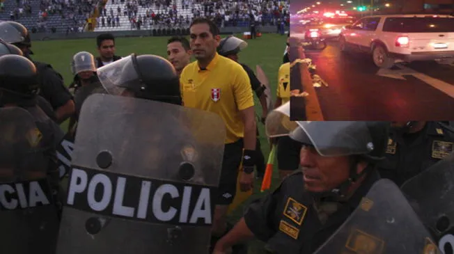 Alianza Lima vs. Real Garcilaso: Ramón Blanco salió custodiado por la policía de Matute