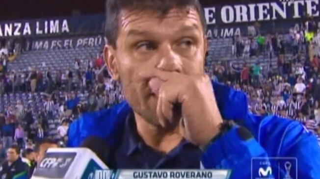 Alianza Lima vs. Universitario: Gustavo Roverano se quebró por ganar el clásico en Matute