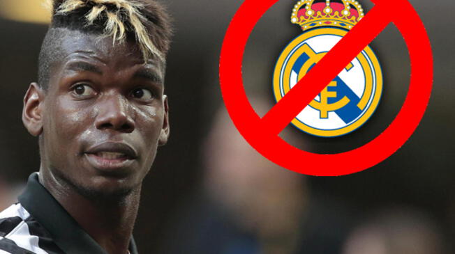 Real Madrid negó conversaciones para fichar a Paul Pogba la próxima temporada 