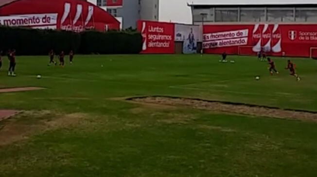 Selección Peruana: Claudio Pizarro y Paolo Guerrero entrenan la definición bajo la orden de Nolberto Solano [VIDEO].