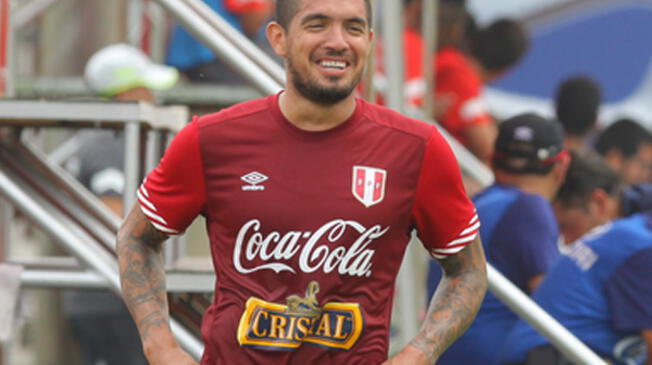 Selección Peruana: Juan Vargas llega motivado al debut tras conocer el nacimiento de su cuarto hijo.