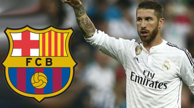 Barcelona: Sergio Ramos estaría en los planes de 'catalanes' para próxima temporada