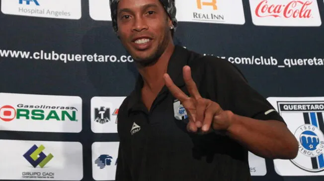 Ronaldinho fue subcampeón con el Querétaro del Clausura 2015.
