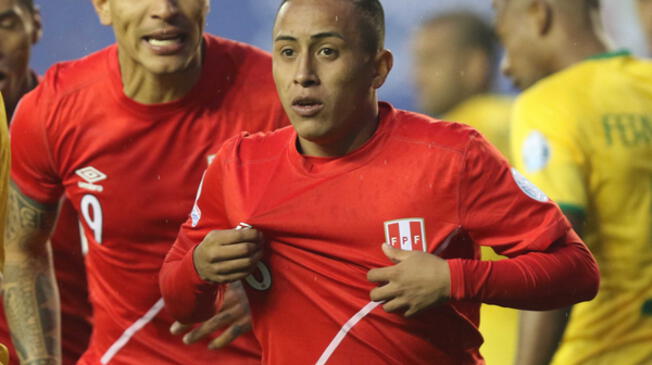 Christian Cueva anotó ante Brasil el gol más rápido de Perú en la historia de la Copa América.