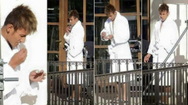 Neymar: doble del jugador fue ampayado fumando y generó confusión que se aclaró en Facebook.