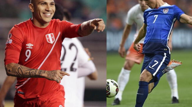 Paolo Guerrero y Alfredo Morales tendrían un duelo aparte de confirmarse el Perú vs. Estados Unidos.