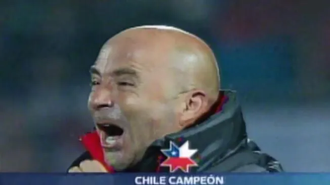 Copa América: Jorge Sampaoli estalló en lágrimas tras coronarse campeón con Chile