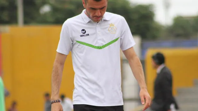 Mariano Soso fue asistente de Daniel Ahmed en Sporting Cristal en 2014.