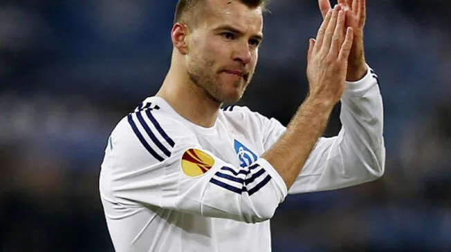 Andriy Yarmolenko es capitán y estrella del Dinamo de Kiev.