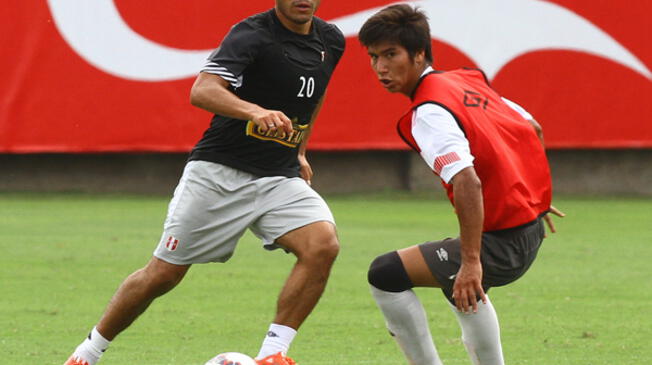 Selección Peruana hizo partida de práctica en la Videna