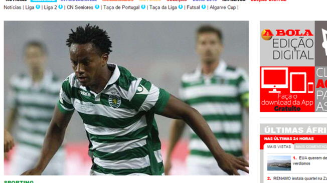 Carrillo se queda en Lisboa según A bola 