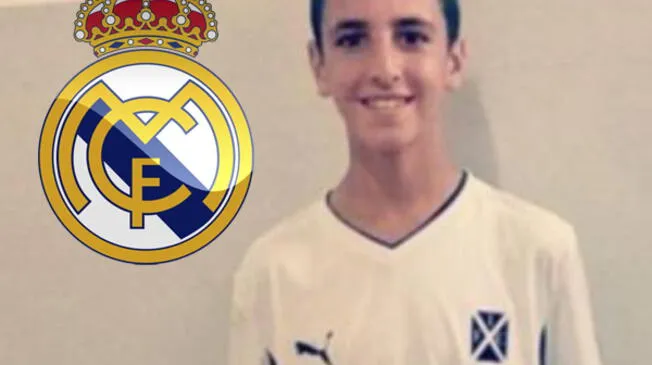 Lucas Patanelli, el juvenil que habría firmado un precontrato con Real Madrid.