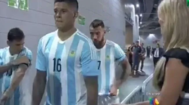 Lionel Messi y otros jugadores de Argentina ignoraron a la modelo Inés Sainz