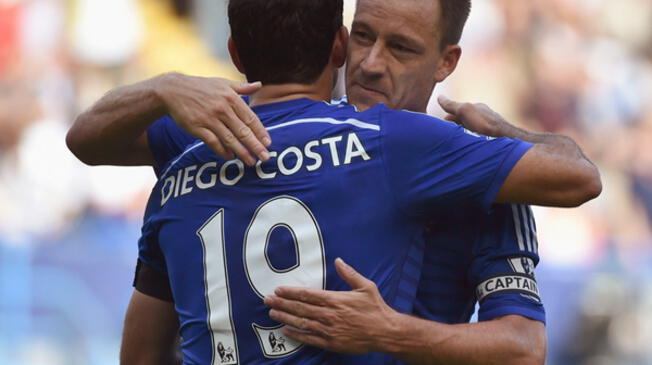 Chelsea: John Terry y Diego Costa tuvieron riña en presencia de José Mourinho.