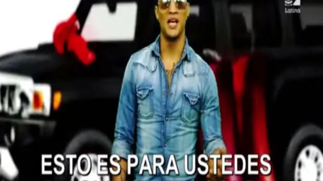 Jonathan Maicelo le dedicó un reggaeton a Gastón Acurio y casusa furor en Youtube.