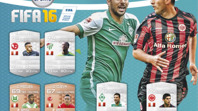 FIFA 16: Claudio Pizarro, Carlos Zambrano y los jugadores peruanos mejores valorados en el videojuego.