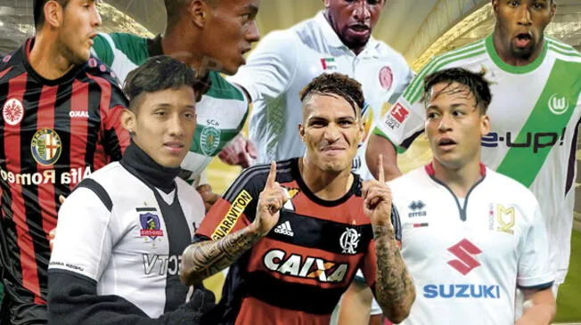 Peruanos en el extranjero: conoce a los futbolistas que cambiarían de club en la temporada 2015-2016