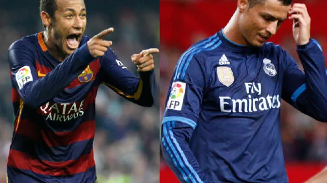 Neymar Jr. y Cristiano Ronaldo