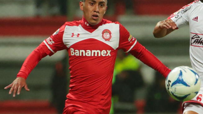 Christian Cueva, Puebla vs Toluca por los cuartos de final de la Liga MX