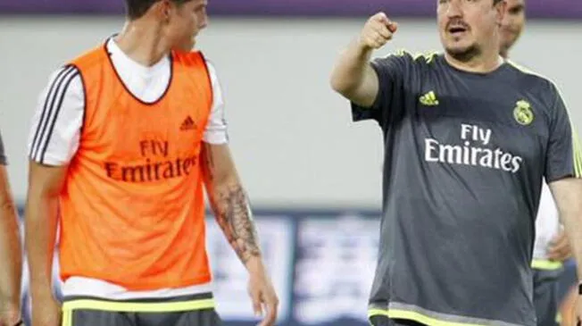 ¿Rafa Benítez tiene razones para hostigar a James Rodríguez en el Real Madrid?