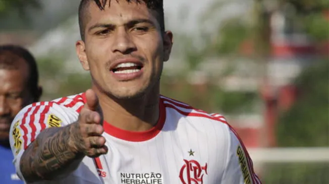 Paolo Guerrero llegó a Flamengo procedente del Corinthians.