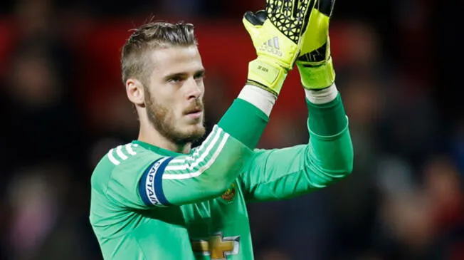 David de Gea fue el mejor jugador del Manchester United la temporada pasada.