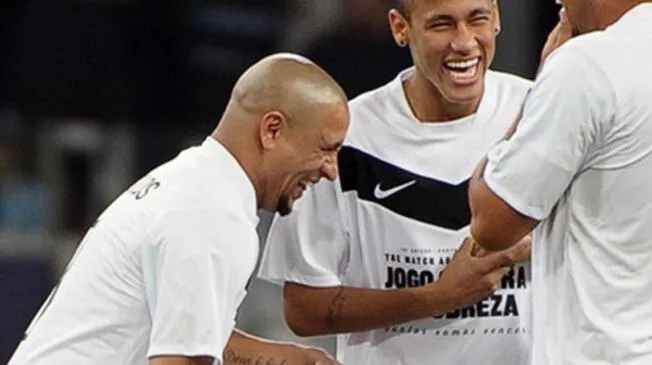 Roberto Carlos convencerá a Neymar para que vaya al Real Madrid