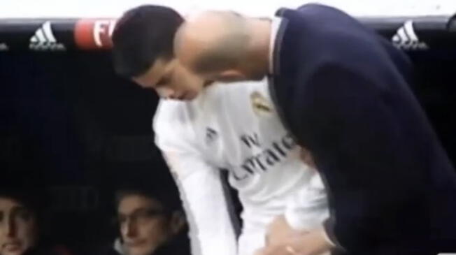 James Rodríguez no estaría a gusto con la llegada de Zinedine Zidane al Real Madrid. 