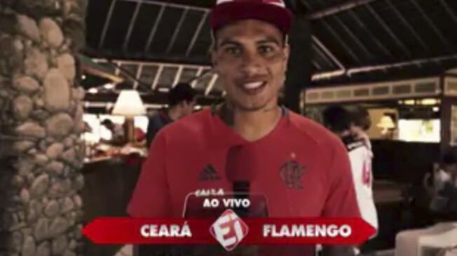 Paolo Guerrero promociona los primeros partidos del Flamengo en el 2016