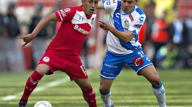 Con Christian Cueva, Toluca empató 1-1 ante Puebla por Liga MX.