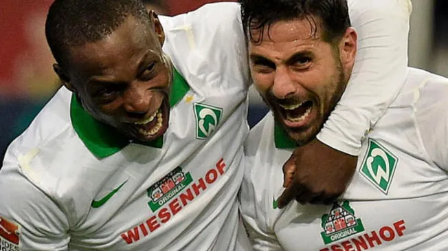 Werder Bremen con Claudio Pizarro enfrenta al Hoffenheim por la Bundesliga.