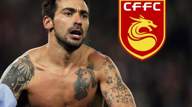 Ezequiel Lavezzi dejó el PSG y fichó por Habei China Fortune. Los asiáticos siguen rompiendo el mercado. 