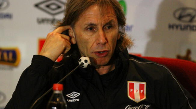Ricardo Gareca dirige a la Selección Peruana desde marzo de 2015.