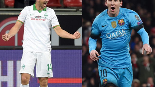 Claudio Pizarro y Lionel Messi anotaron un hat-trick a mitad de semana en Europa.