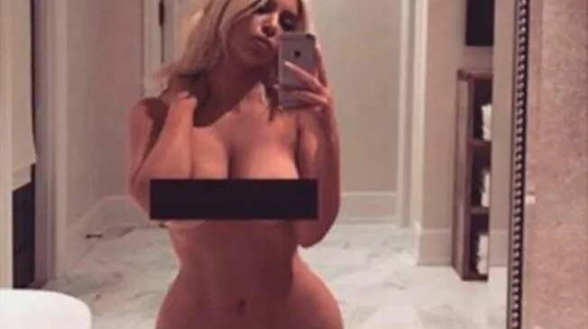 Kim Kardashian luce infartante figura