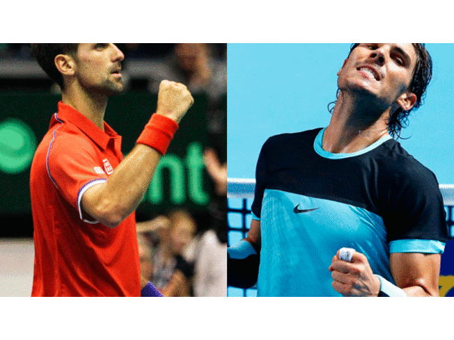 Djokovic y Nadal, en el segundo día del Indian Wells