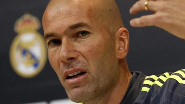 Zidane no ha ocultado su bronca por el mal rendimiento de su equipo.
